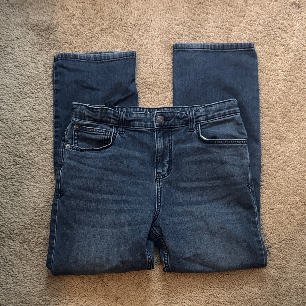 Cat & Jack Dark Blue Straight Leg Jeans